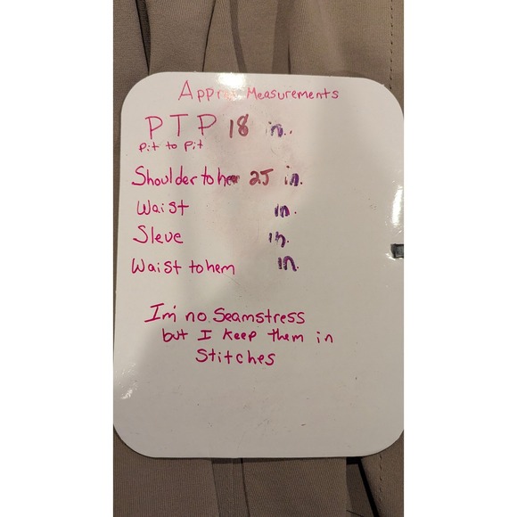 M.M.LaFleur Cardigan Taupe Knit Open Front Long Sleeve Women's M Luxury Office - Picture 7 of 8